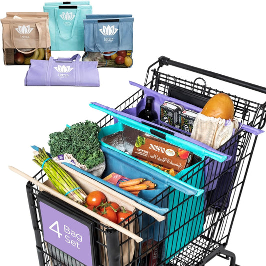 Lotus Original Trolley Reusable Shopping Bags (4-Pack)