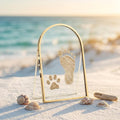 Floating Keepsake Frame for Baby Handprints and Footprints