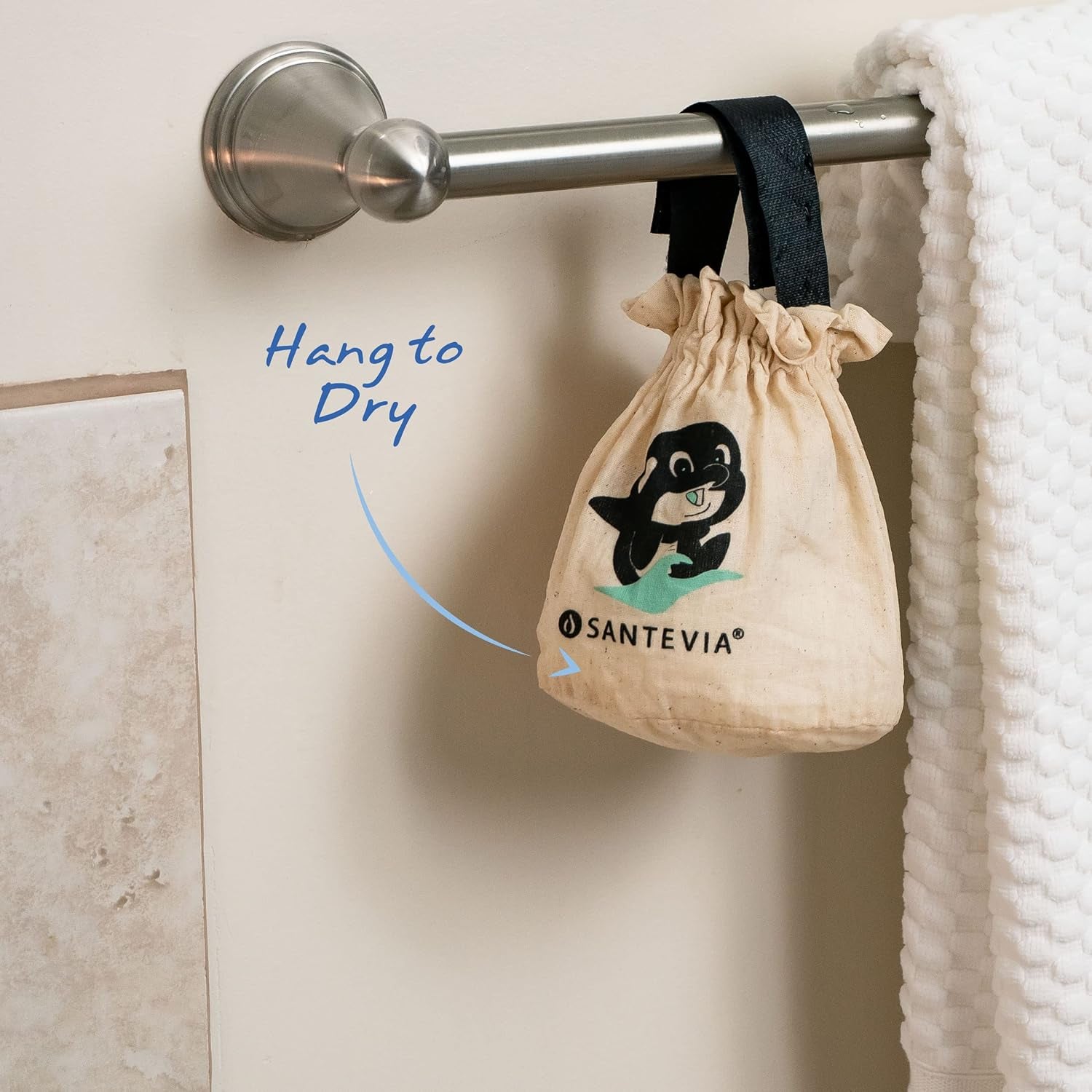 Organic Cotton Bath Faucet Filter for Sensitive Skin | Bathtub Water Purifier