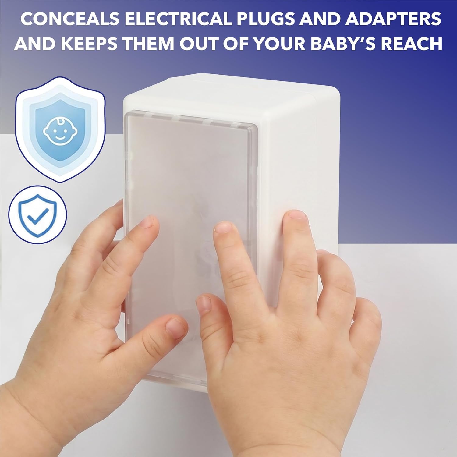 Baby Safety Outlet Cover Box